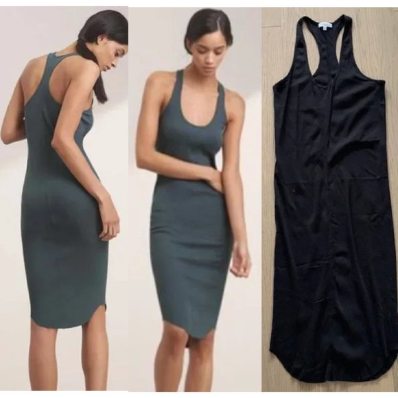 Aritzia Dresses & Skirts - Aritzia Community Kopic Dress Black Racerback
